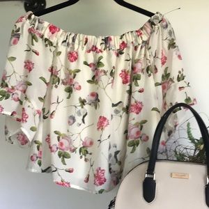 Express off the shoulder top